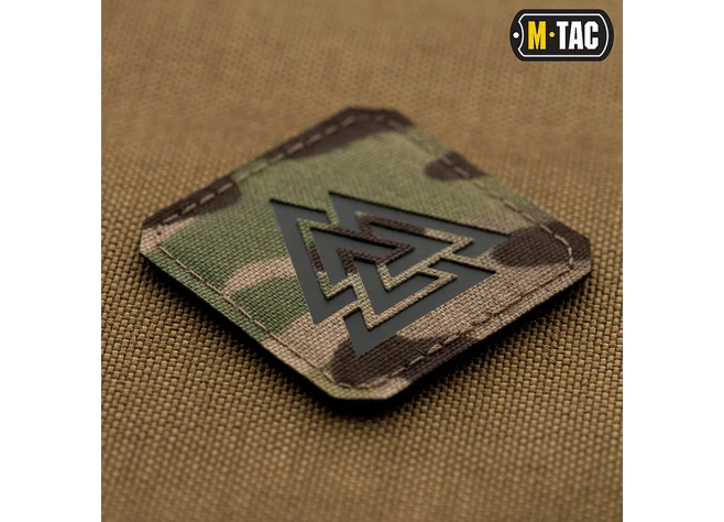 Нашивка M-Tac Валькнут Laser Cut Multicam/Black  Фото 2